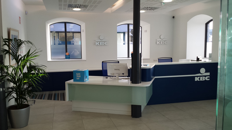 KBC Bank Reception